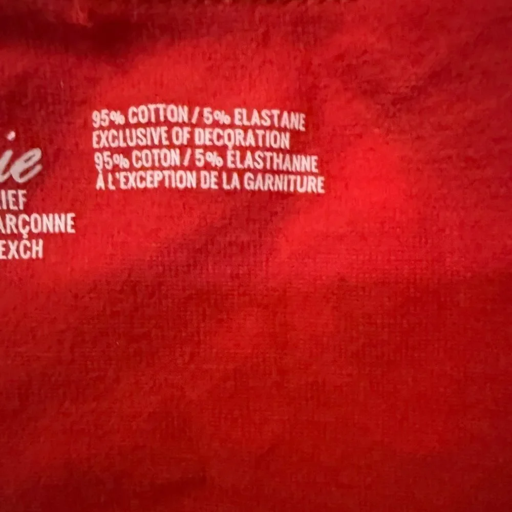 Aerie size XS red Be Merry boybrief panties